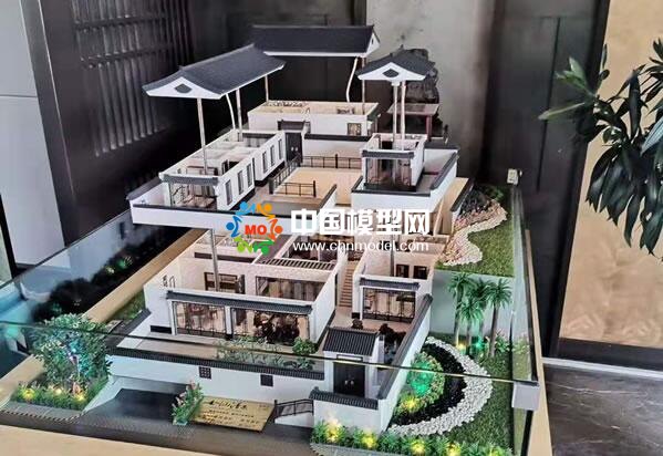 別墅模型風格各異，你能說出幾種