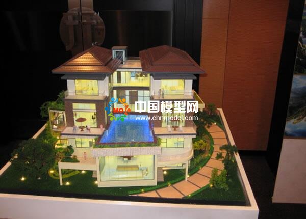 別墅模型風格各異，你能說出幾種