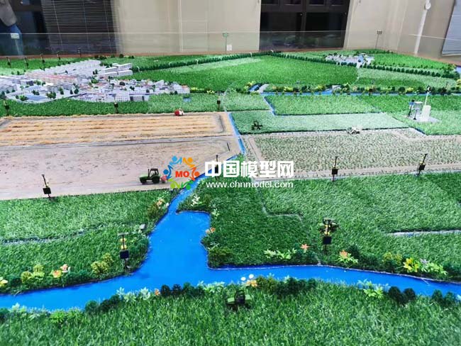 古林大田數字農業，智慧農業綜合數字解決方案沙盤模型