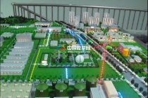 能源再生利用，城市垃圾發電沙盤模型